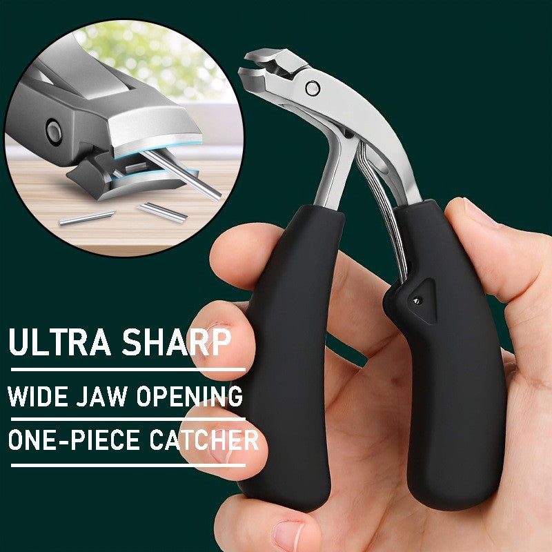 Ergonomic Toenail Clipper Angled Head for Seniors Thick Nails Nail Clippers