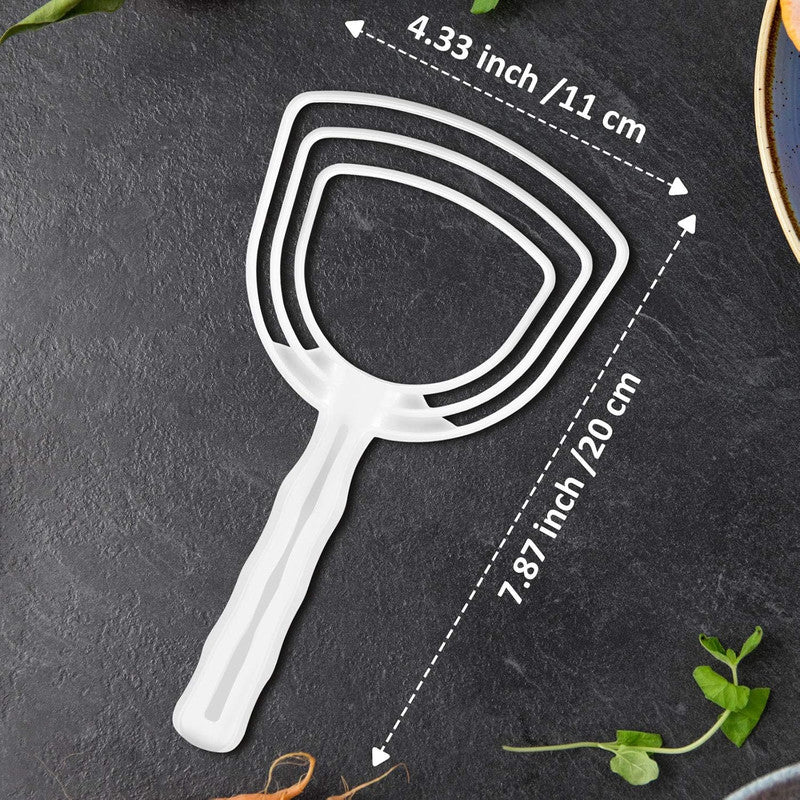 Meat Bone Dust Scraper White Bone Scraper Poly Kitchen Scraper Tool 1 Pcs