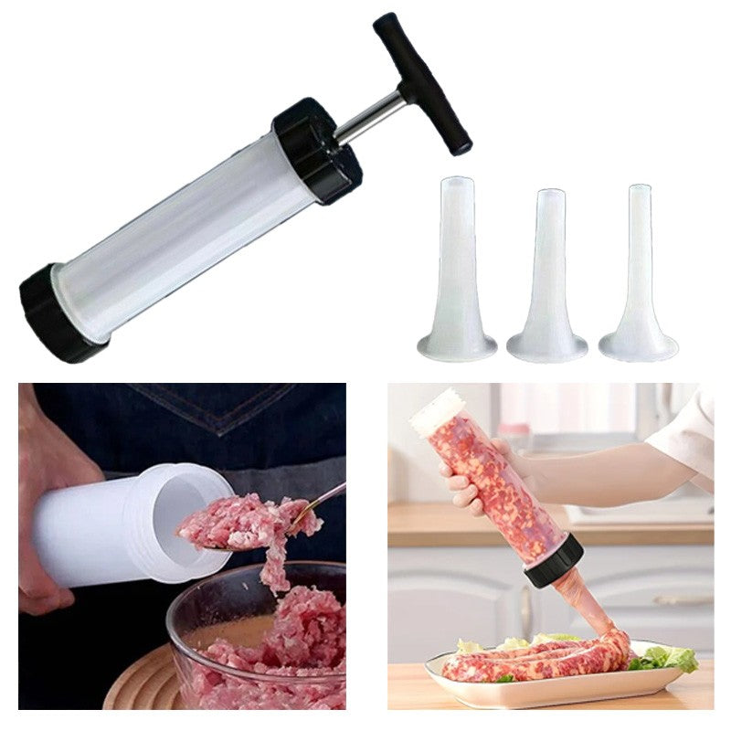 Sausage Stuffer Syringe Meat Filler Homemade Sausage Maker Filling Machine