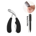 Ergonomic Toenail Clipper Angled Head for Seniors Thick Nails Nail Clippers