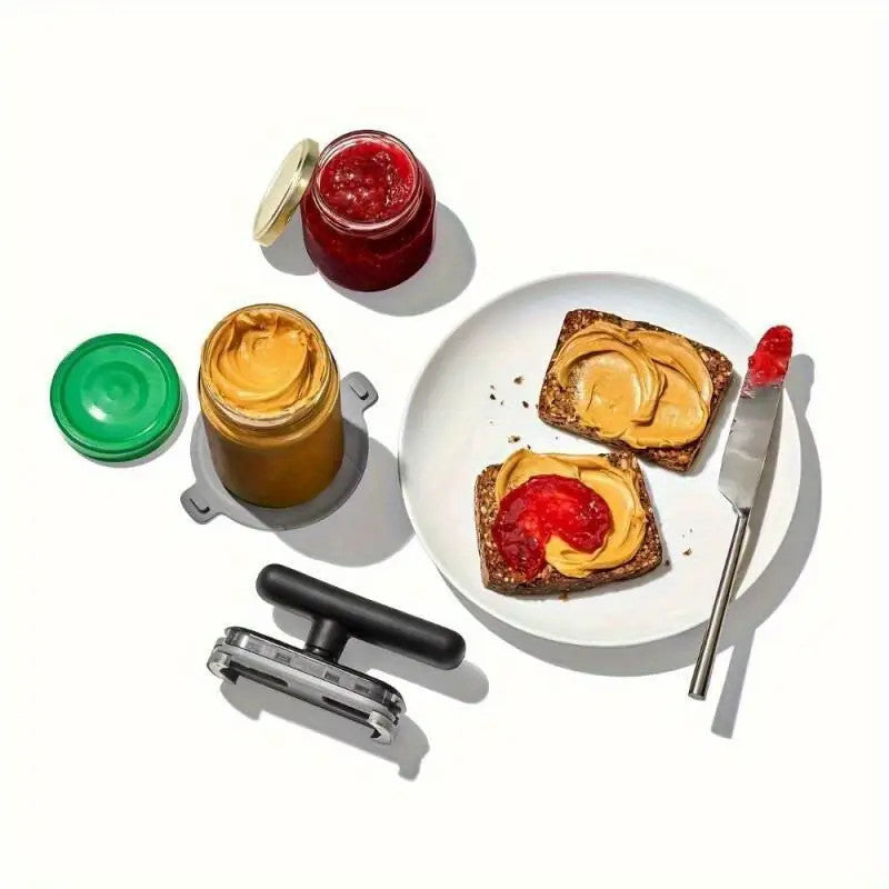 Adjustable Can Opener Jar Lid Bottle Remover 1 PCS Easy Open Twist Off Grip