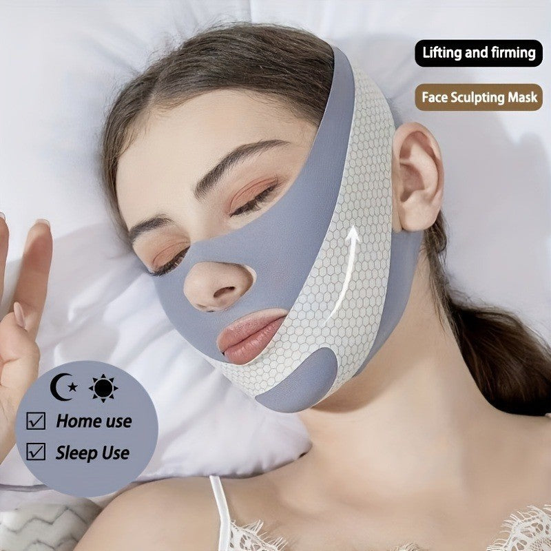 1PCS V-Line Lifting Face Sculpting Sleep Mask Slimming Strap Facial Beauty Tool