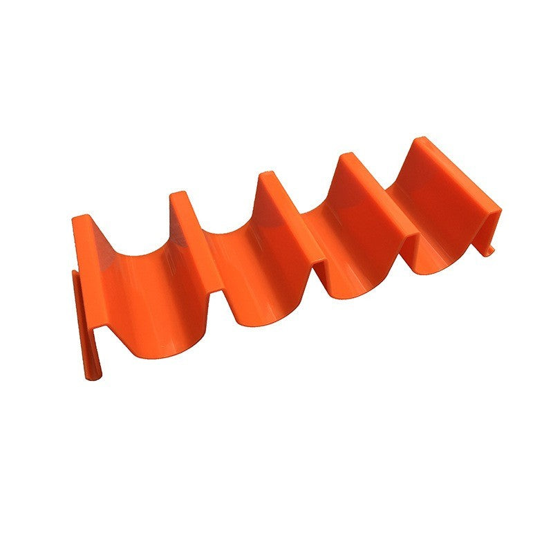 1 Pcs Wave Taco Holder Stand – BPA-Free Plastic Rack Tray for Mexican Cooking