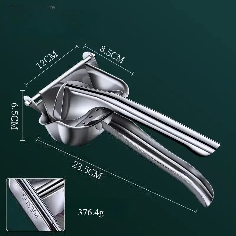 Manual Fruit Juice Press Stainless Steel Orange Lemon Squeezer Juicer Extractor