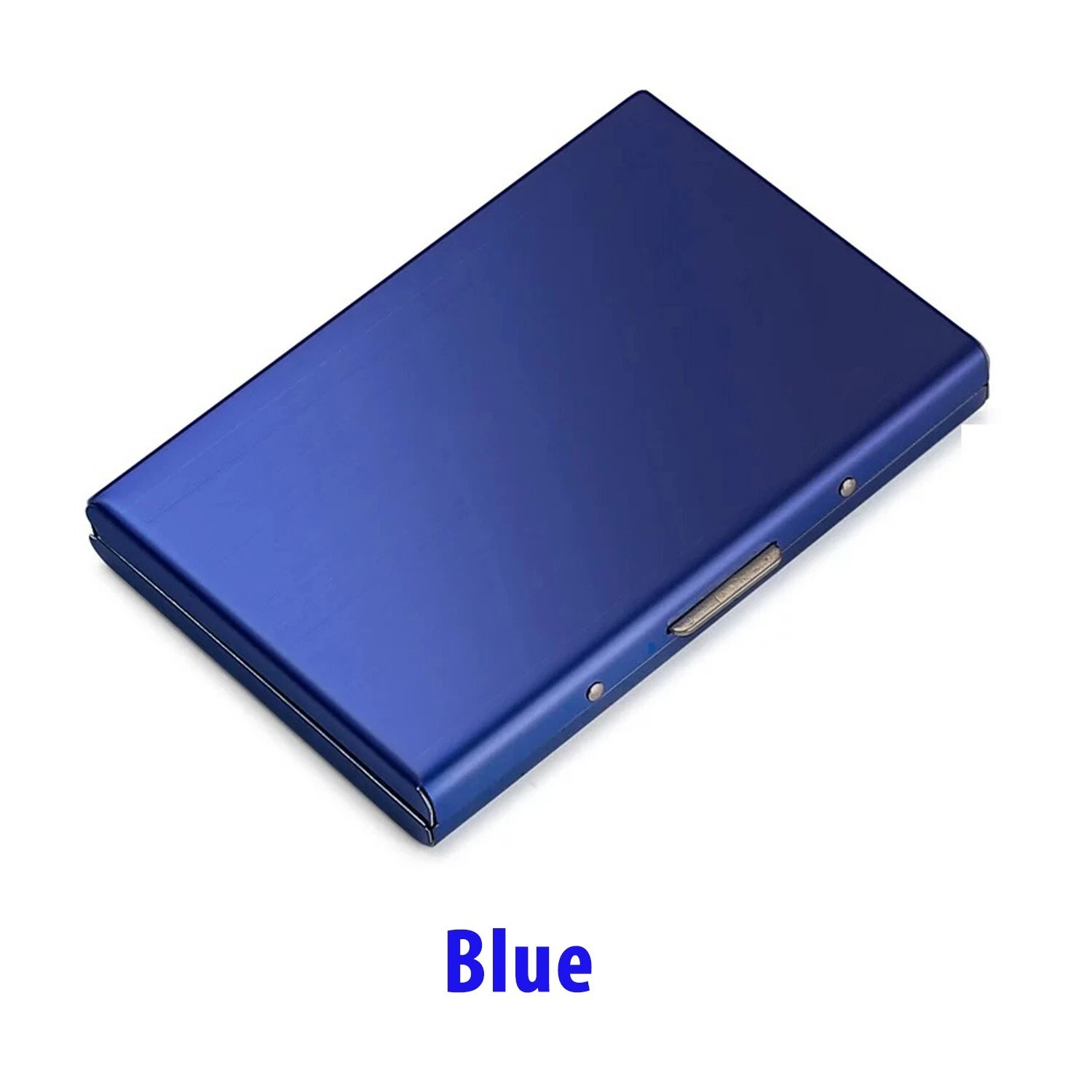 1X RFID Blocking Metal Wallet Stainless Steel Credit Card Holder Protective Case