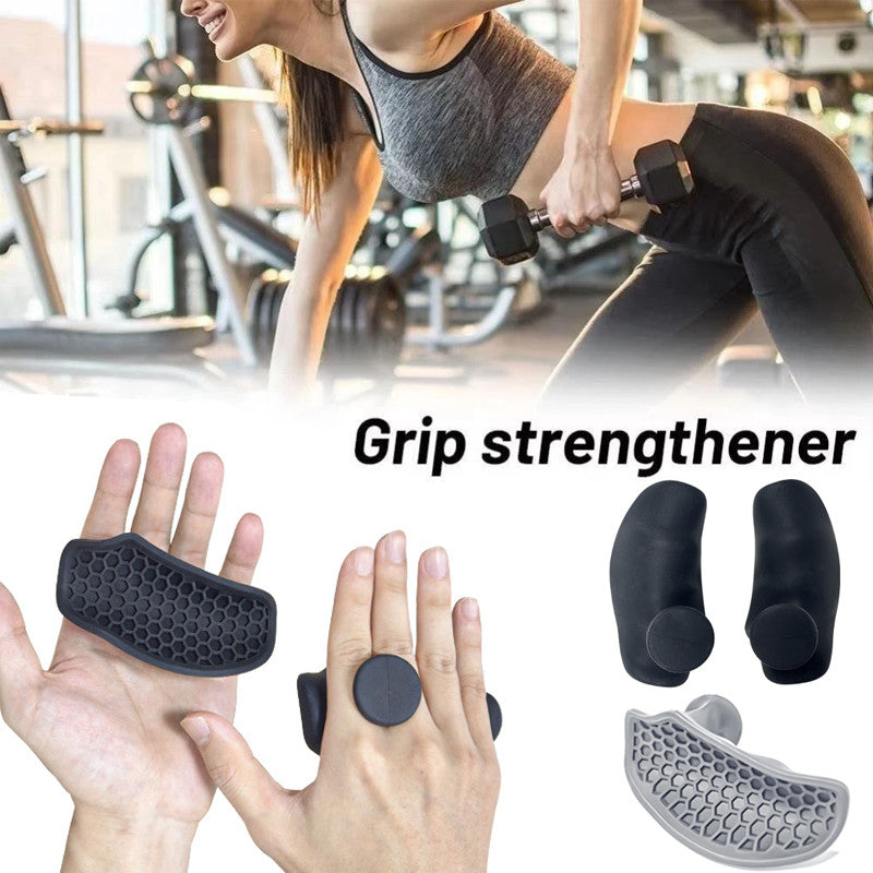 2x Anti-Slip Workout Grips Weight Lifting Grips Gym Bodybuilding Hand Protector