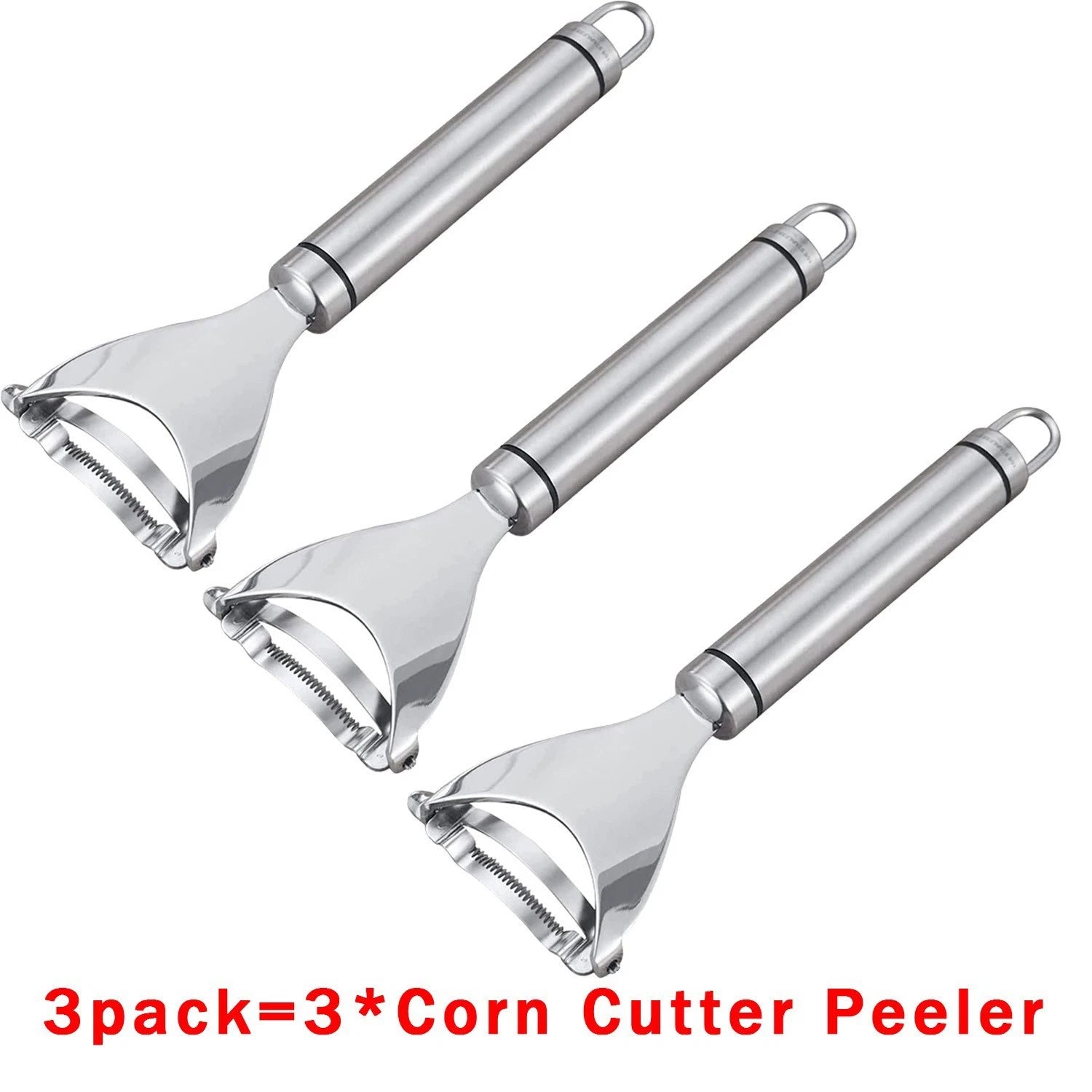 Stainless Steel Corn Cob Peeler Stripper Remover Kitchen Cutter Thresher Tool US