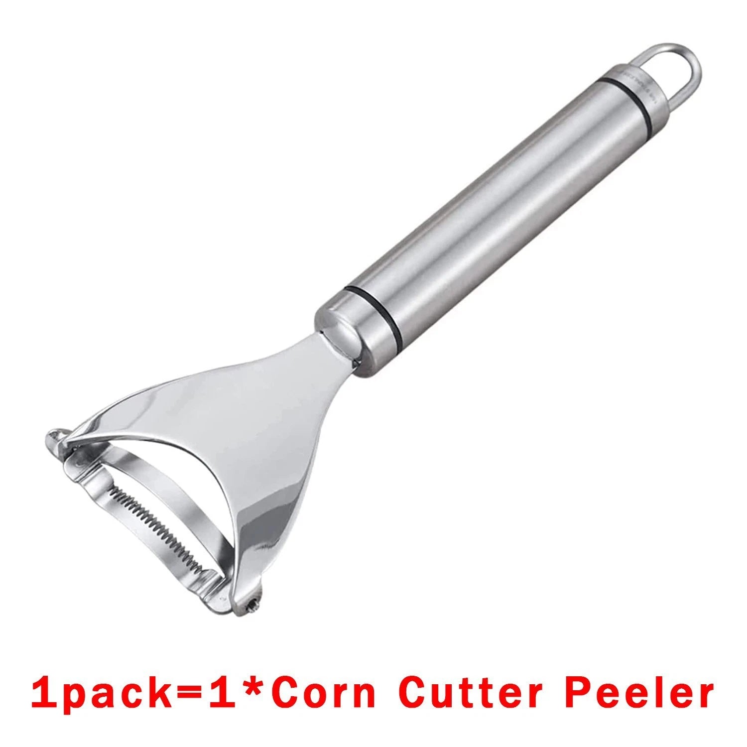 Stainless Steel Corn Cob Peeler Stripper Remover Kitchen Cutter Thresher Tool US