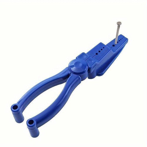 Finger Protective Nail Guide Safety Plastic Pliers Nail Holder for Hammering
