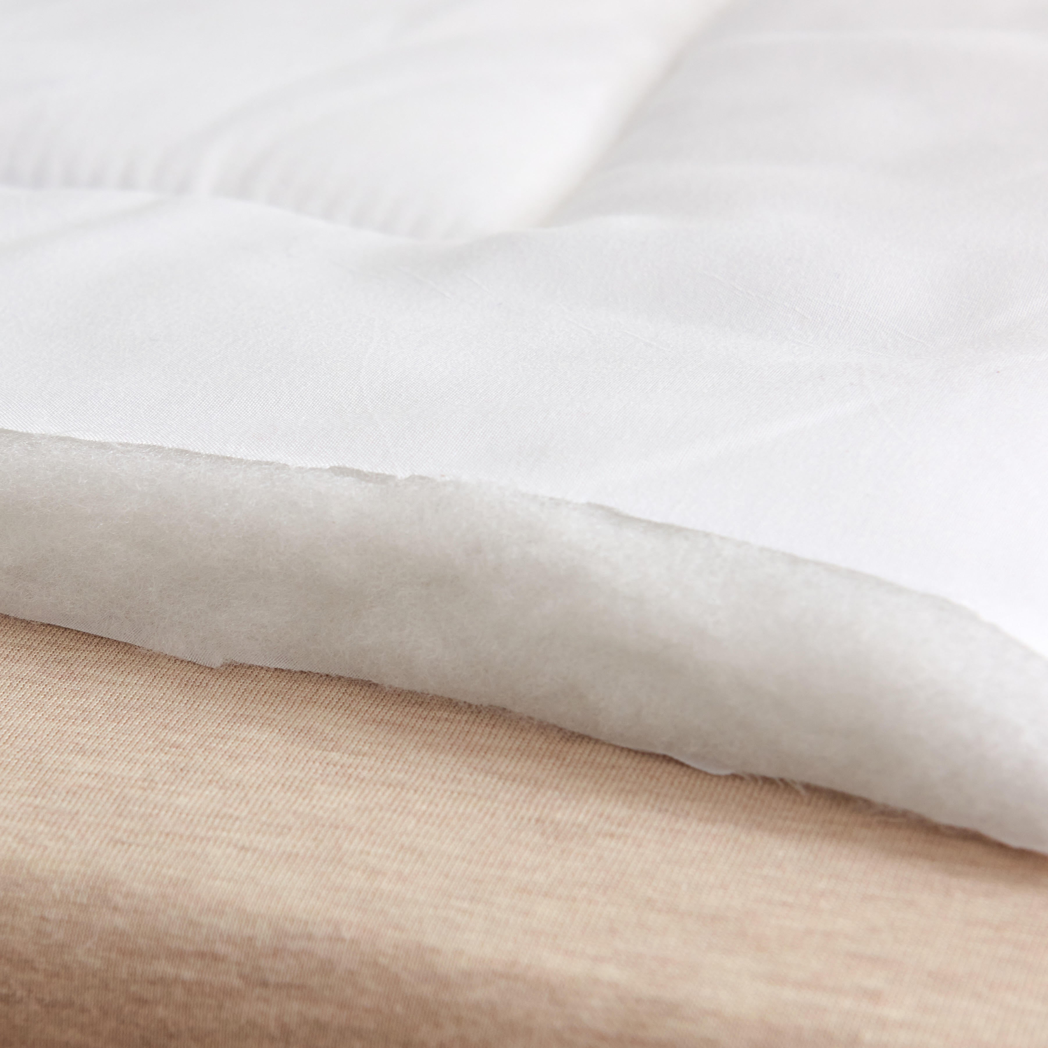 Bed Alternative Comforters for Home, Hotel, All Season Duvet Insert Filling Polyester, Fabric Microfiber Breathable Comforter Solid White (California King)